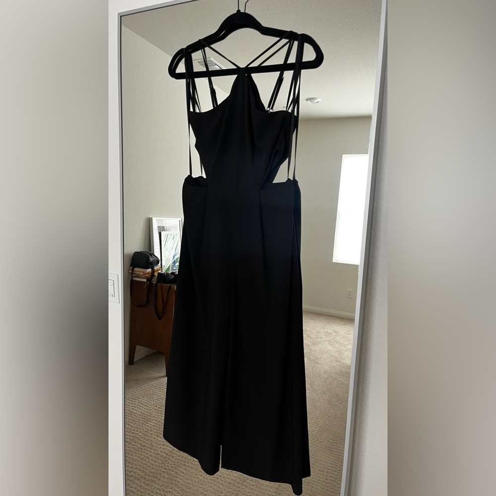 Bebe black jumpsuit